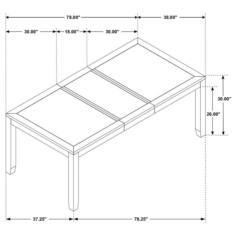 Elodie Extension Dining Table