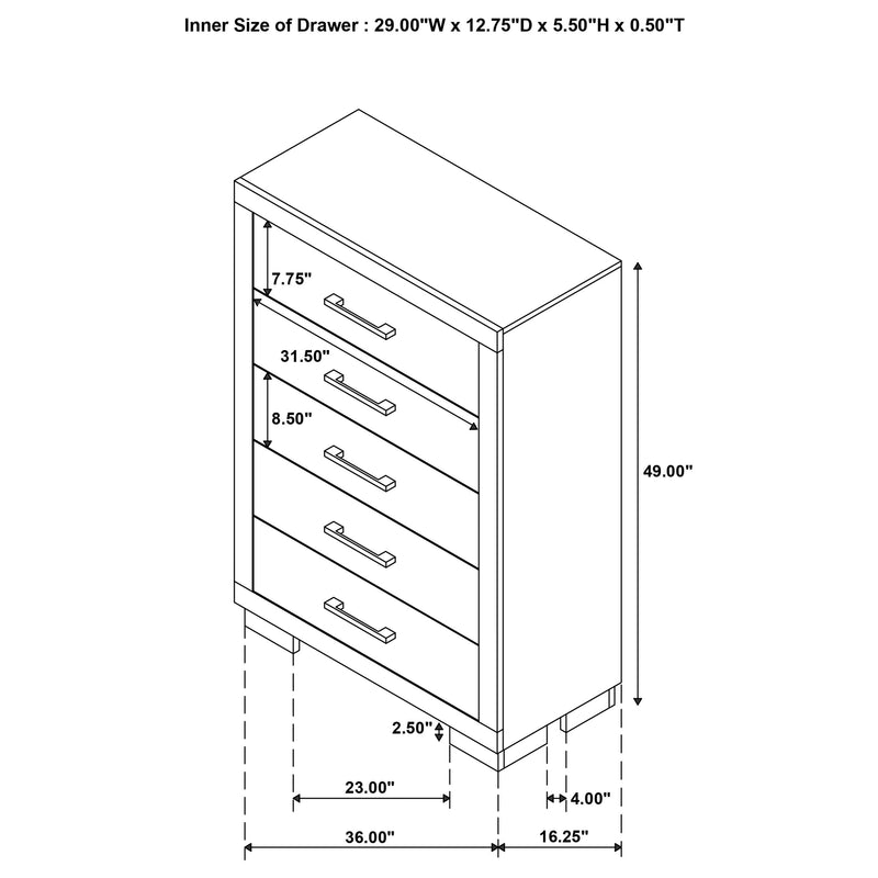 Jessica Chest of Drawers
