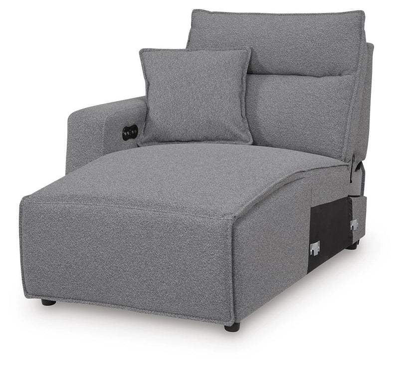 Modmax II Power Reclining Sectional with Chaise and Audio Consoles