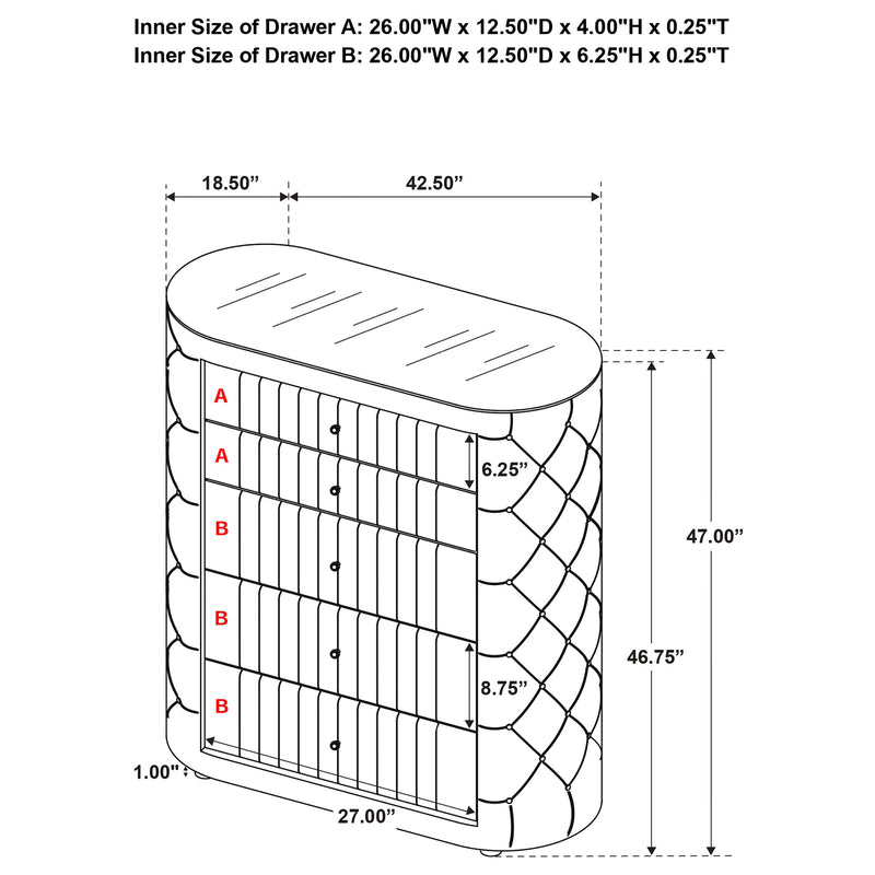 Sonya Chest of Drawers