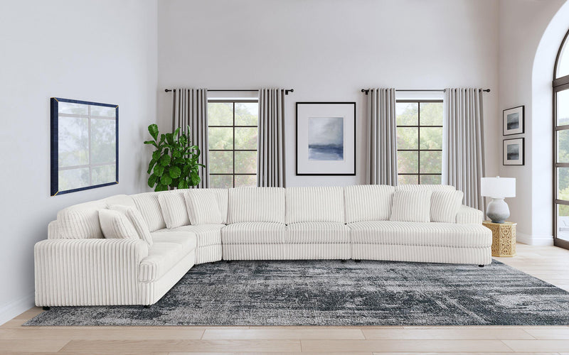 Emberson Upholstered Modular Sectional Sofa Ivory
