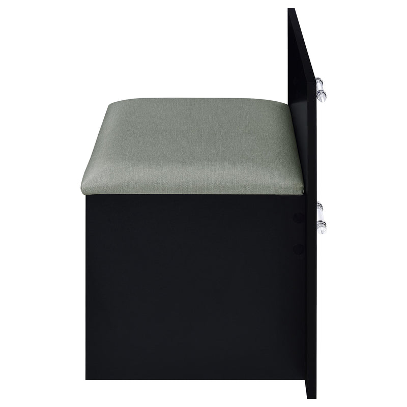 Flora Makeup Vanity Table with LED Mirror and Stool