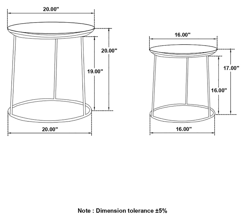 Loannis Nesting Table Set