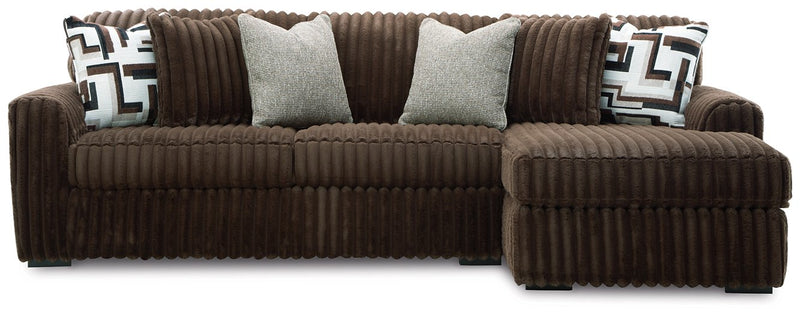 Midnight-Madness Sectional Sofa with Chaise