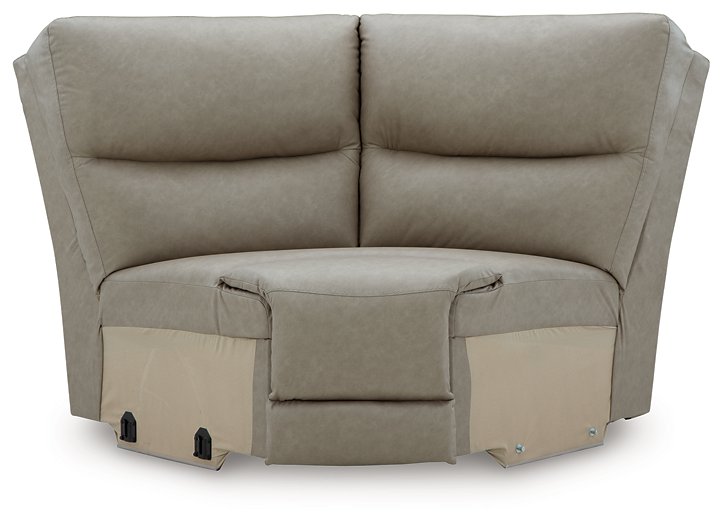 Narwhal Place Reclining Sectional with Storage Console