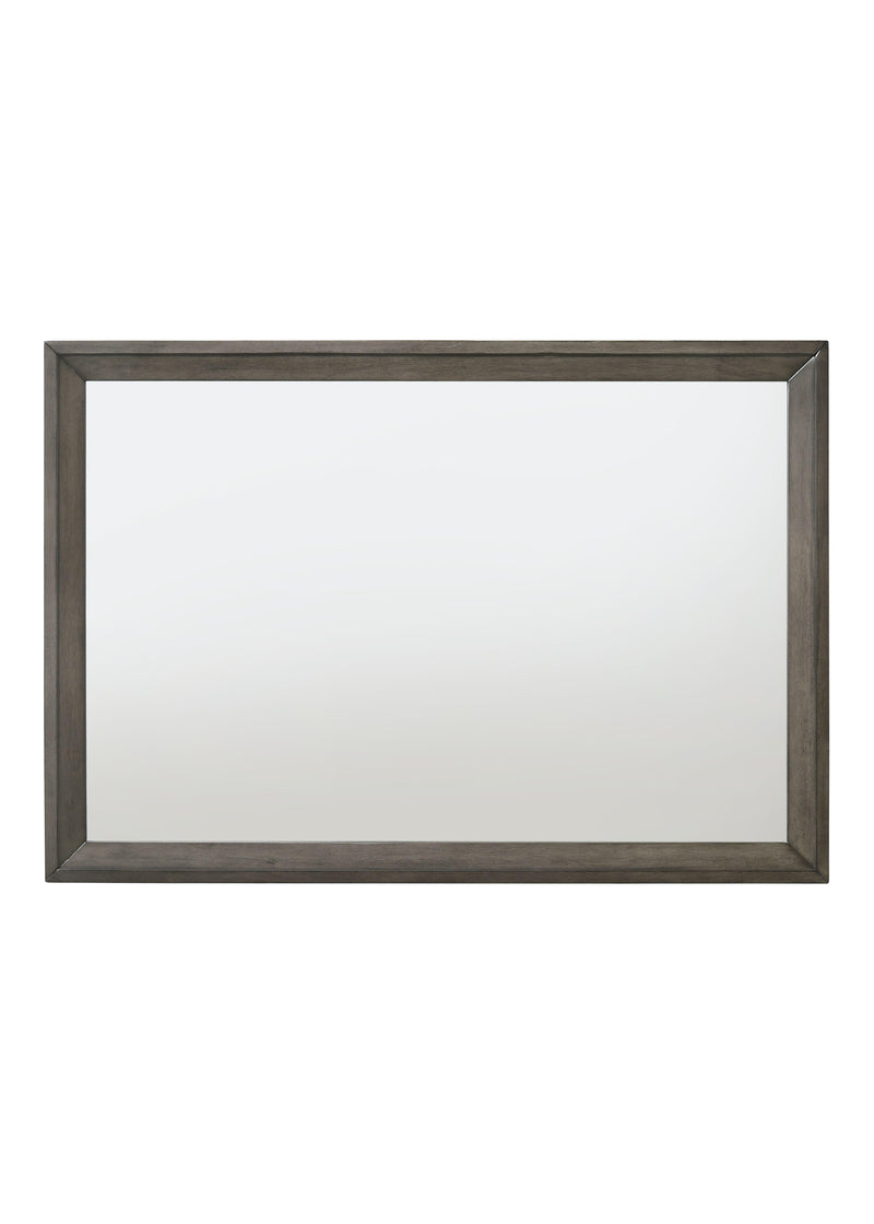 Escher Gray Oak Mirror