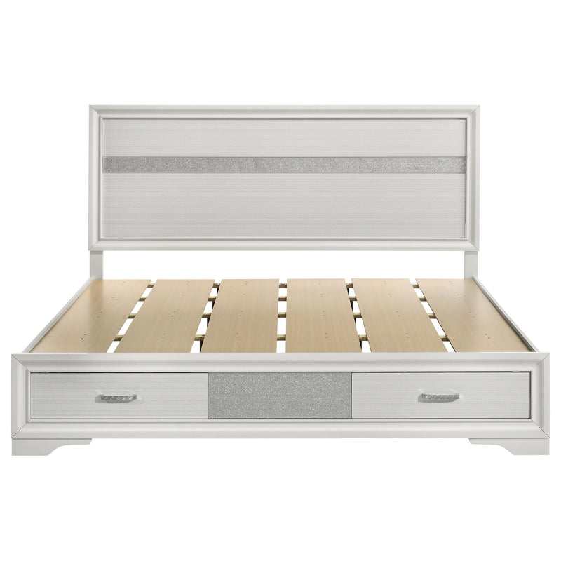 Miranda Panel Platform Storage Bed